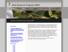 Tablet Screenshot of khatresearch.org